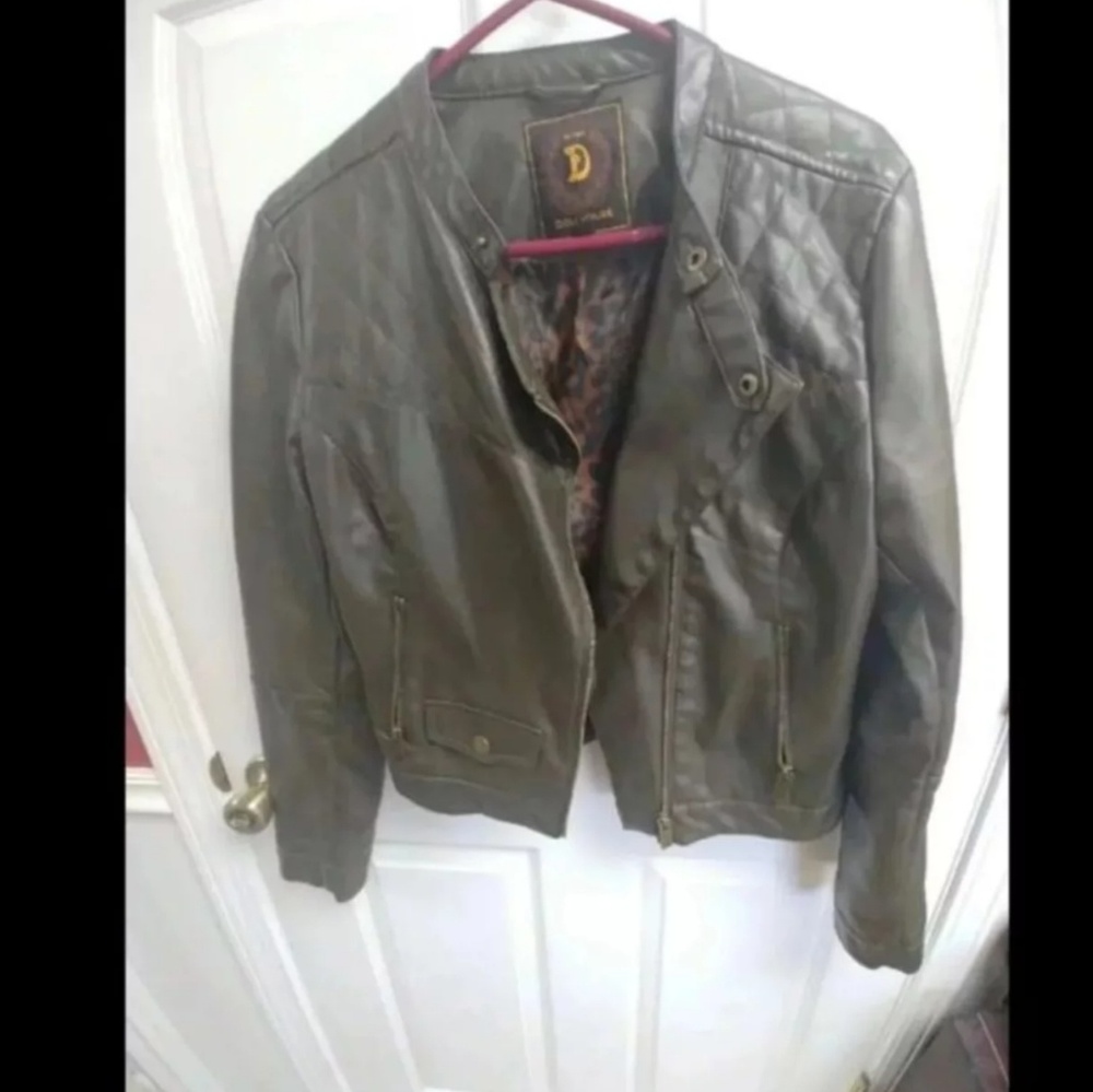 Dollhouse Stylish hunter green jacket